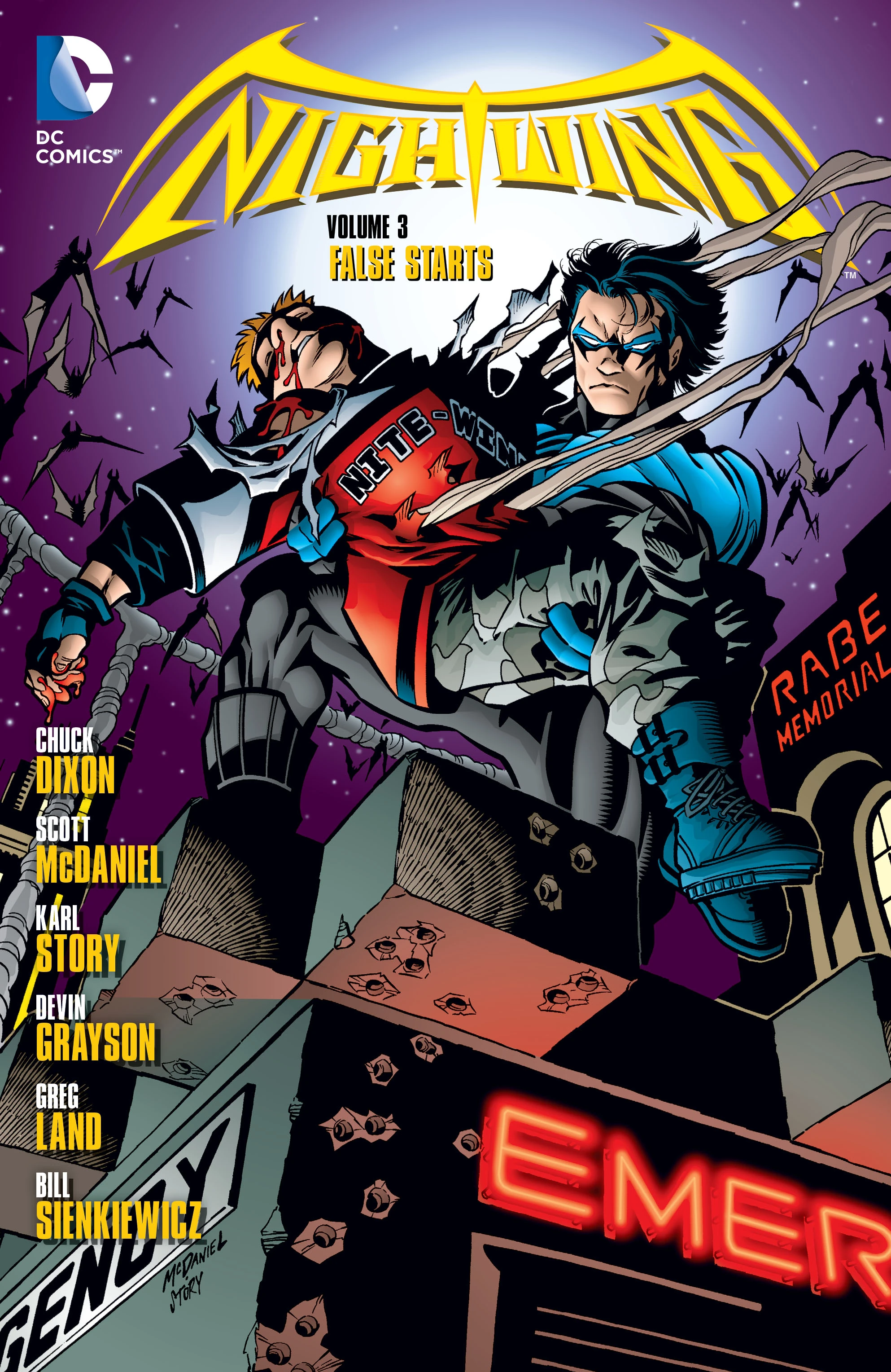 Nightwing Vol. 3: False Starts (DC, 2016) cover